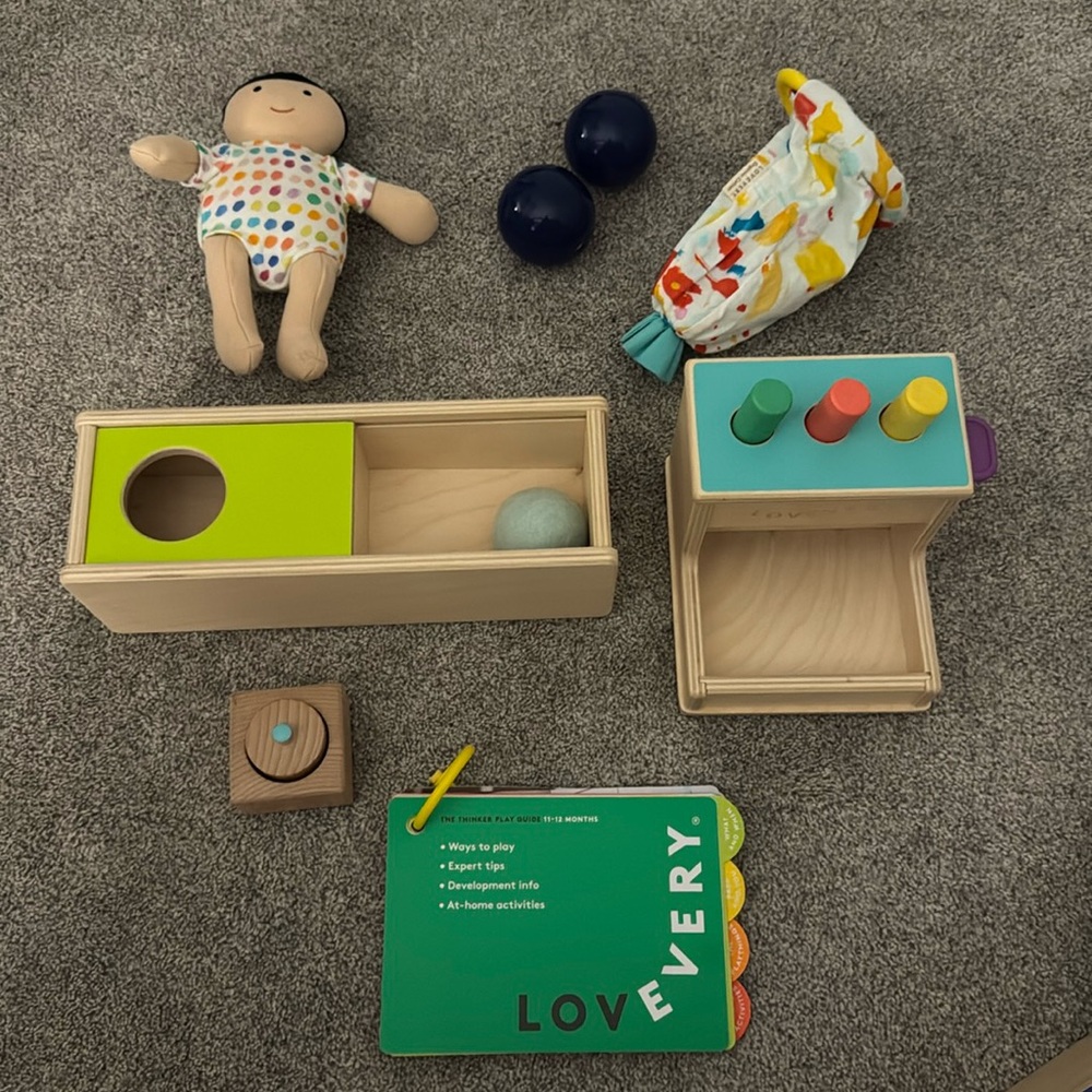 Lovevery “The Thinker” Kit for 11-12 month olds Includes